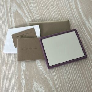 Bottega Veneta lavender leather cosmetic compact purse mirror